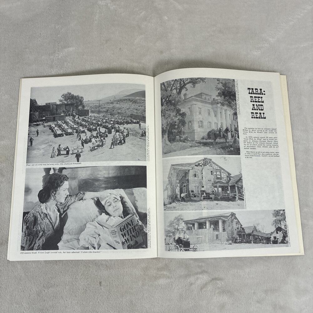 Lot of Vtg Gone With The Wind publications, & 50th Anniversary VHS Box Set Chrty - Picture 11 of 16